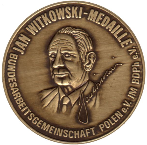 Jan Witkowski Medaille