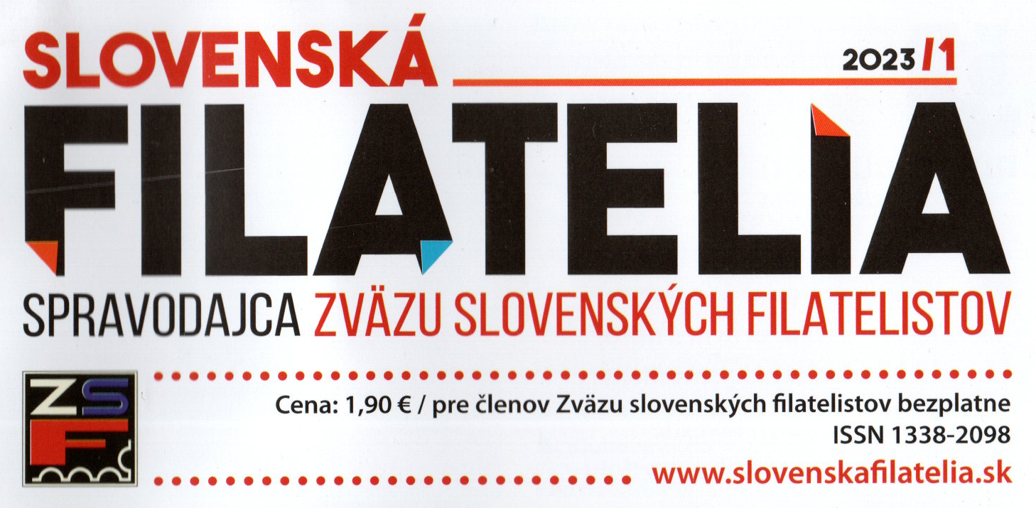 Slovenska Filatelia naglowek