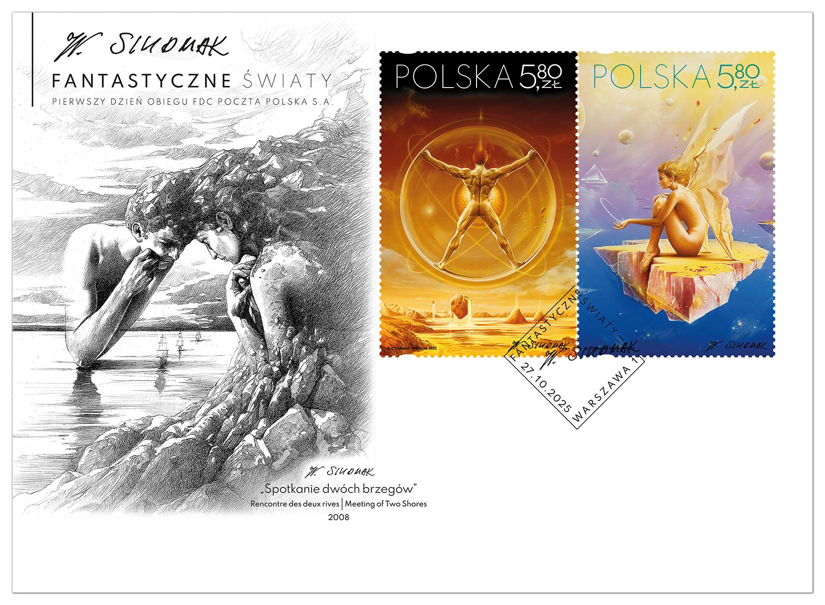 Fantastyczne światy - FDC 1