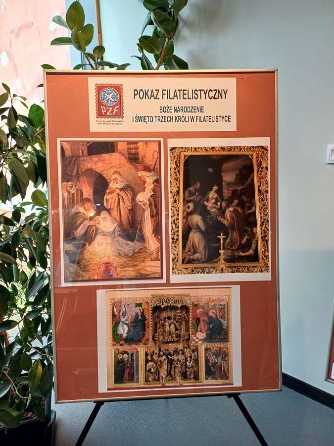 Bożonarodzeniowy pokaz filatelistyczny w Lesznie