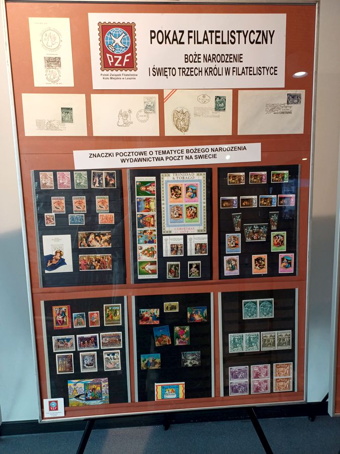 Bożonarodzeniowy pokaz filatelistyczny w Lesznie