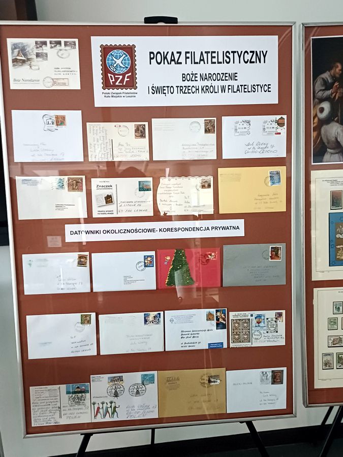 Bożonarodzeniowy pokaz filatelistyczny w Lesznie