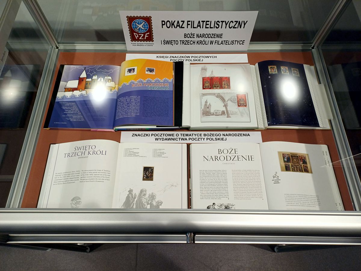 Bożonarodzeniowy pokaz filatelistyczny w Lesznie
