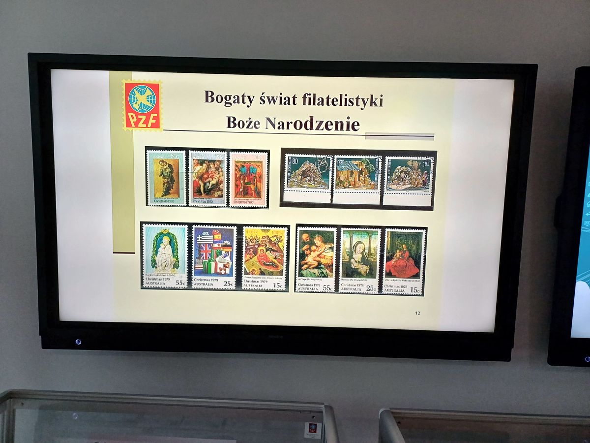 Bożonarodzeniowy pokaz filatelistyczny w Lesznie