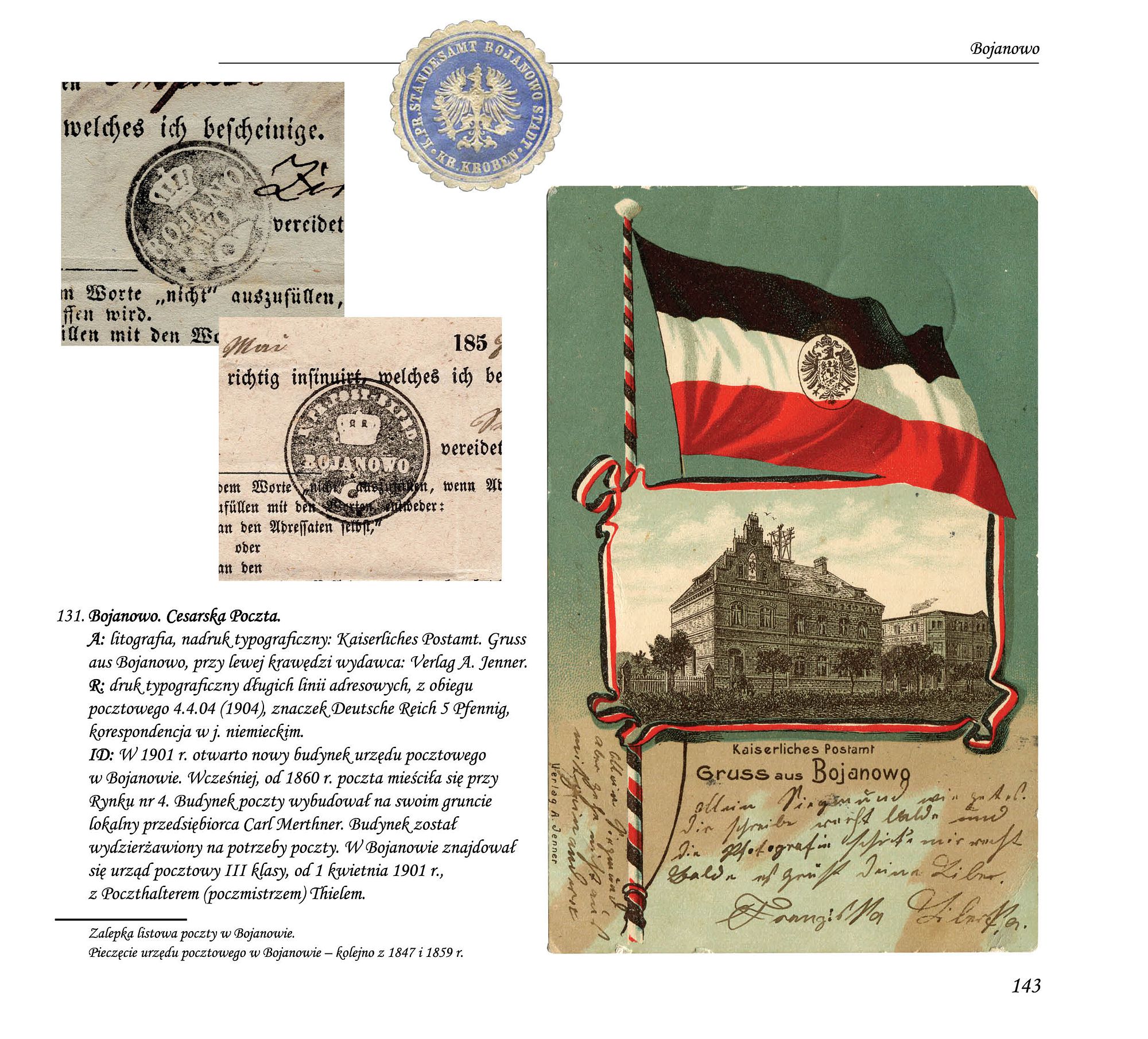 Witold Mikołajczyk, Pocztówkowe sentymentalia. Gmina-Bojanowo, Bojanowo 2025