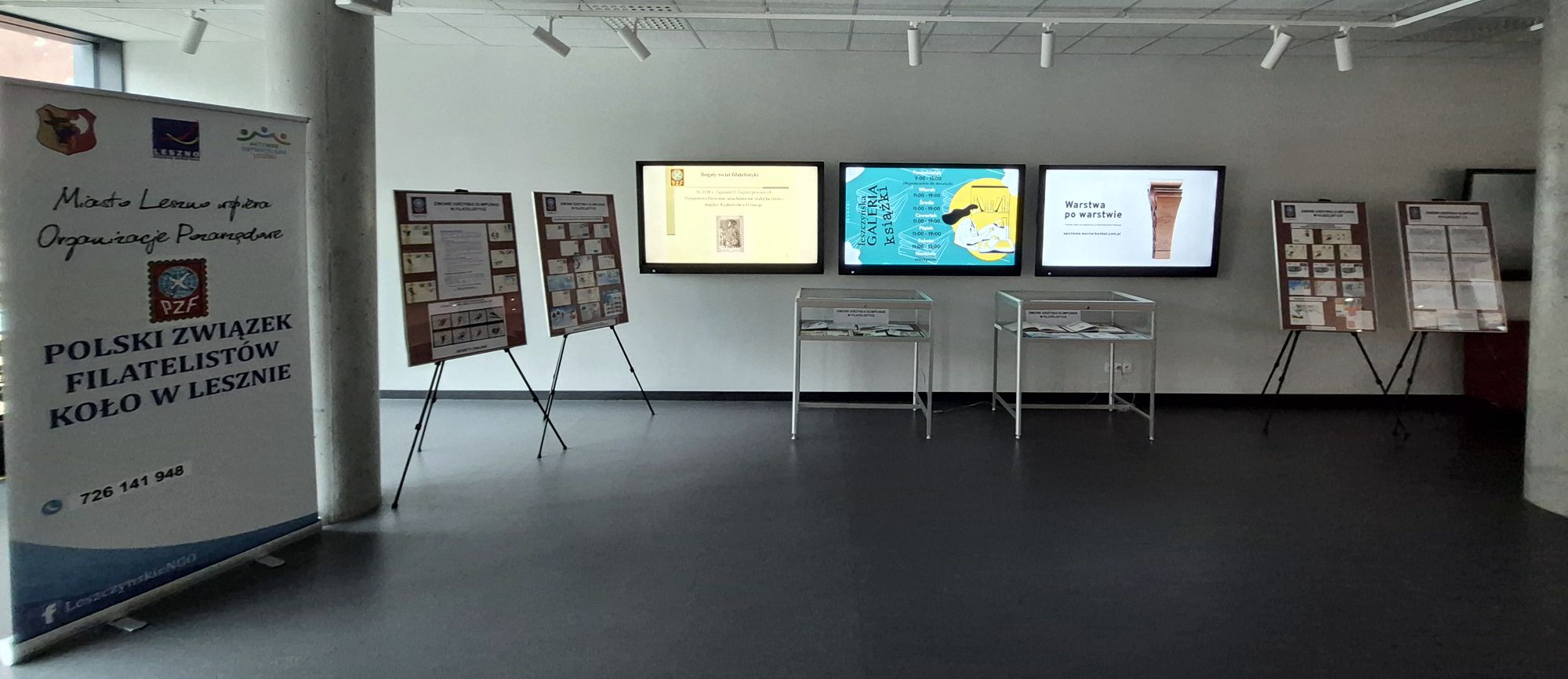 Olimpijski pokaz filatelistyczny w Lesznie