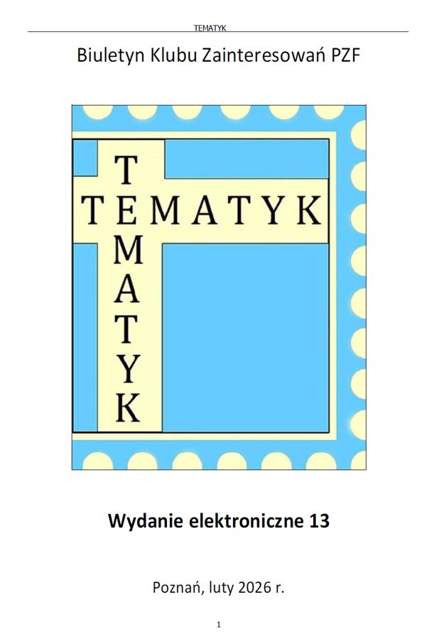 Tematyk, wydanie elektroniczne nr 13