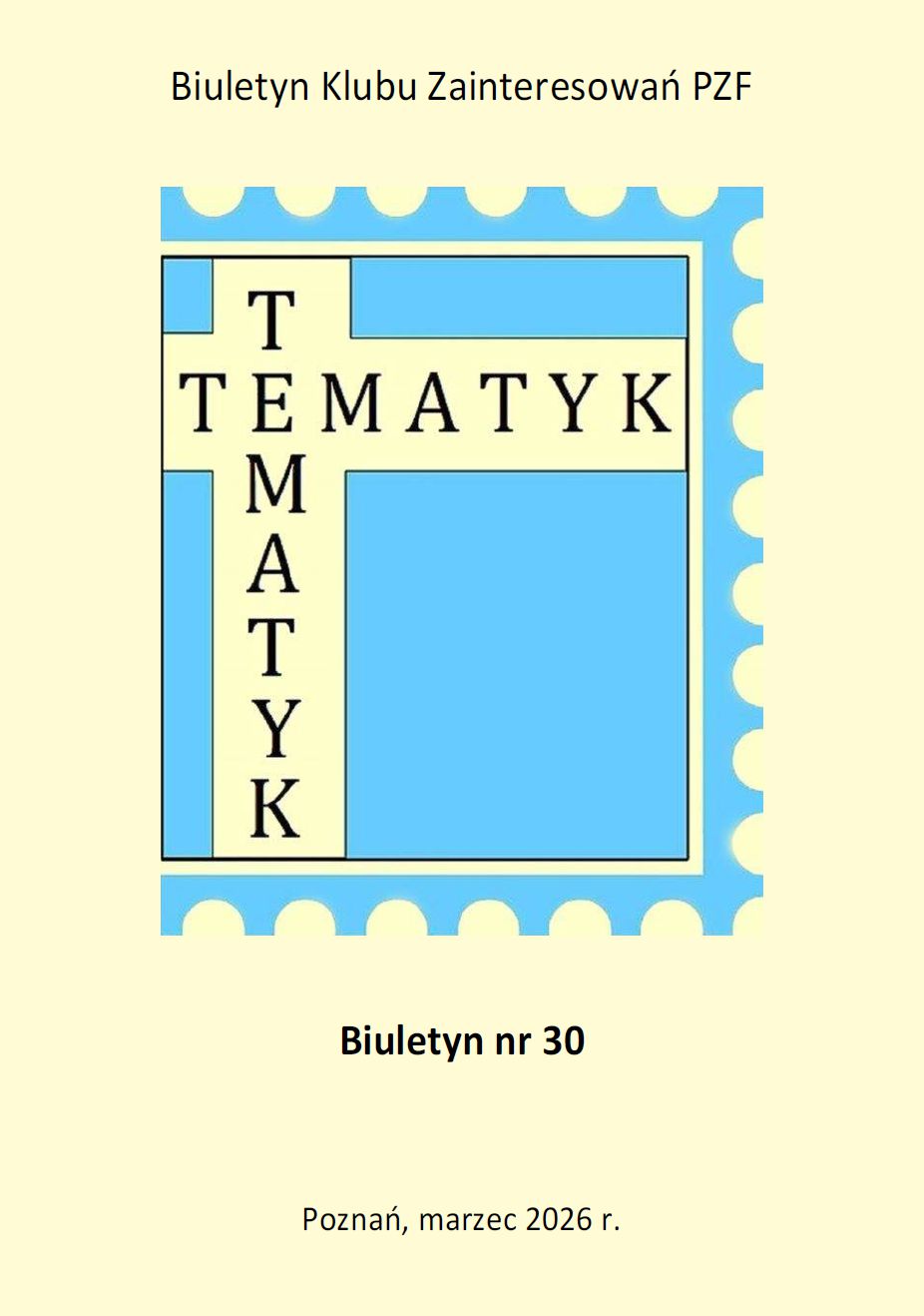 Tematyk 30, okładka