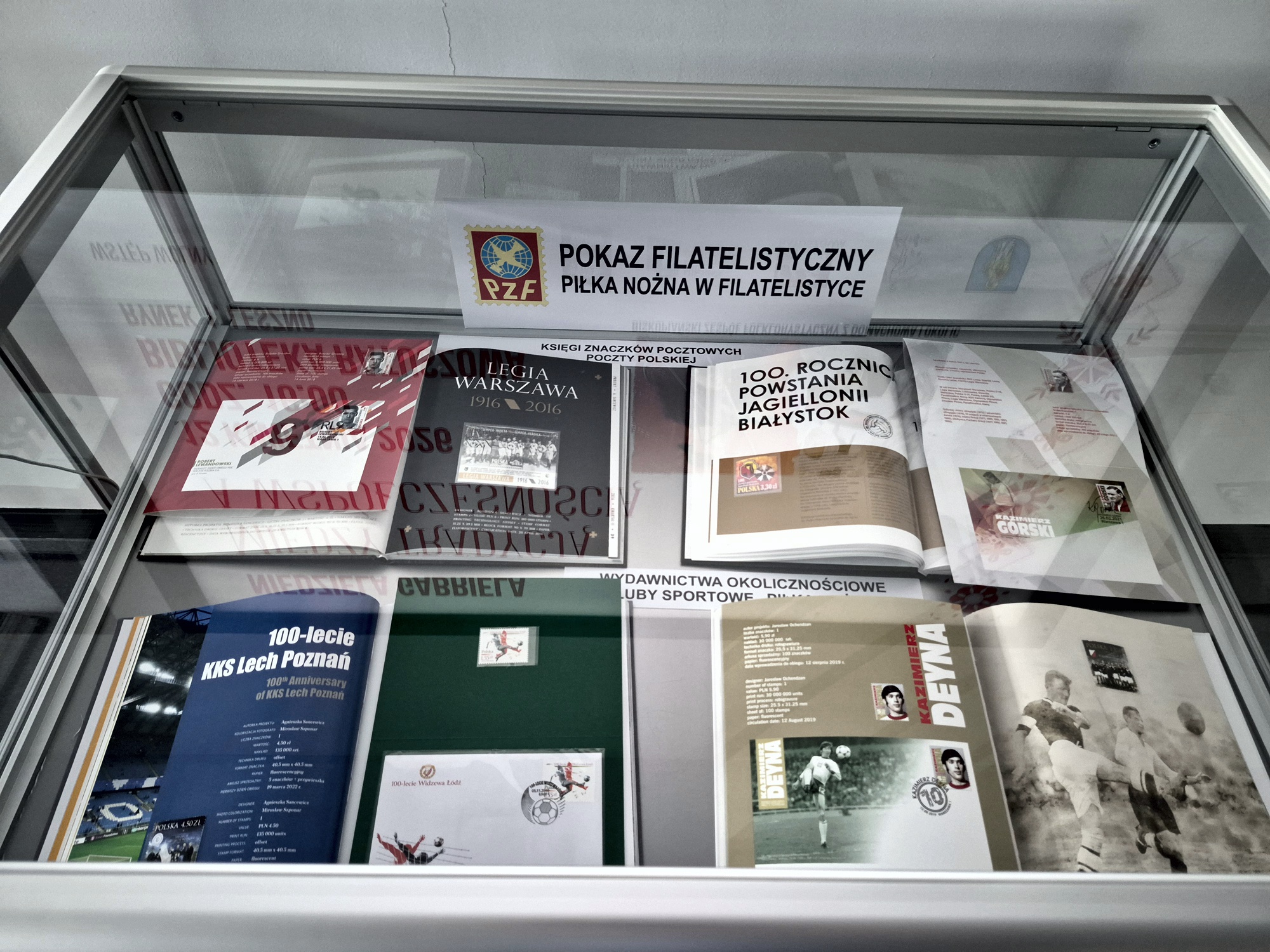 Pokaz filatelistyczny w Lesznie - Piłka nożna