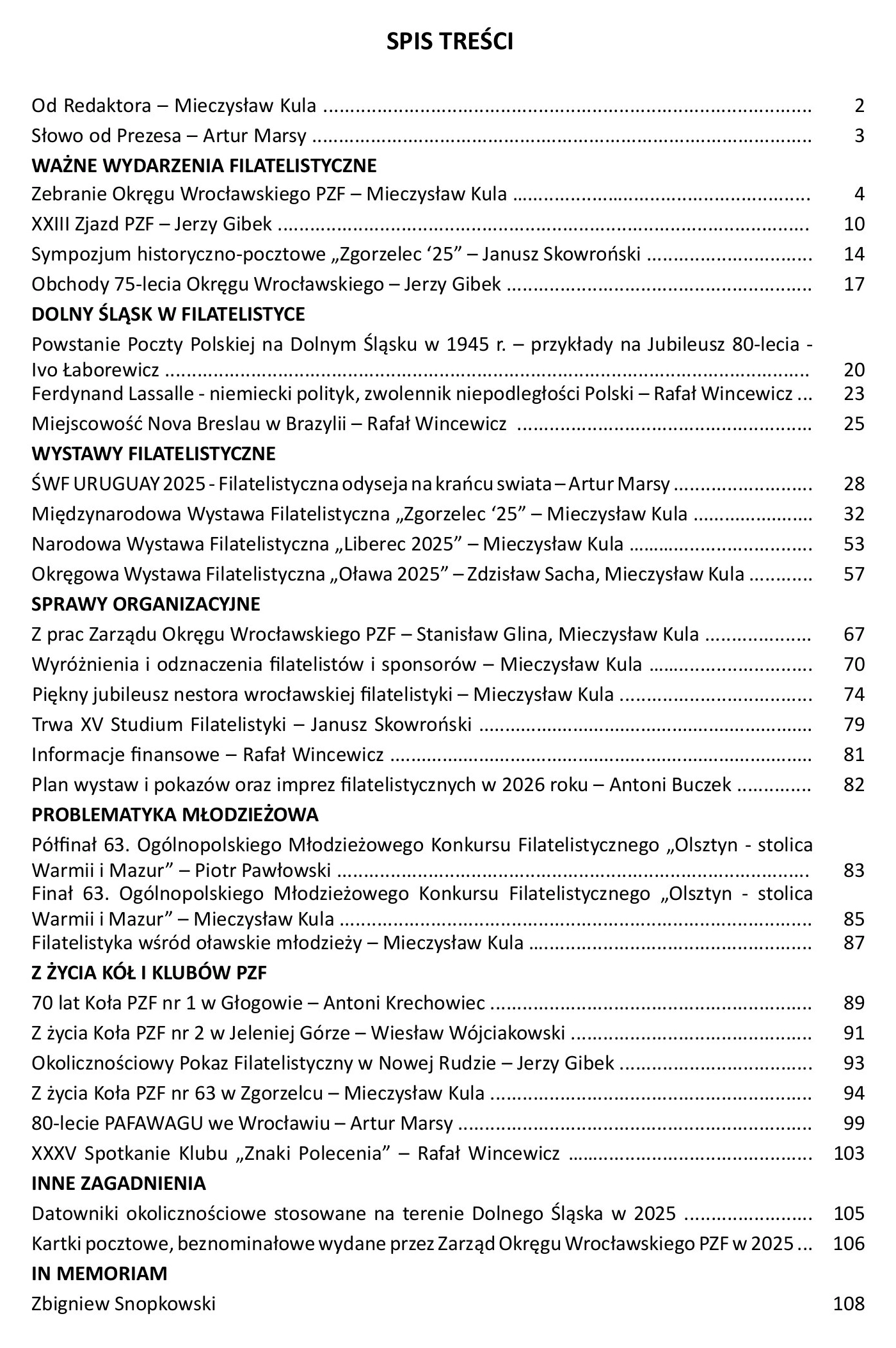 Spis treści 23/2025