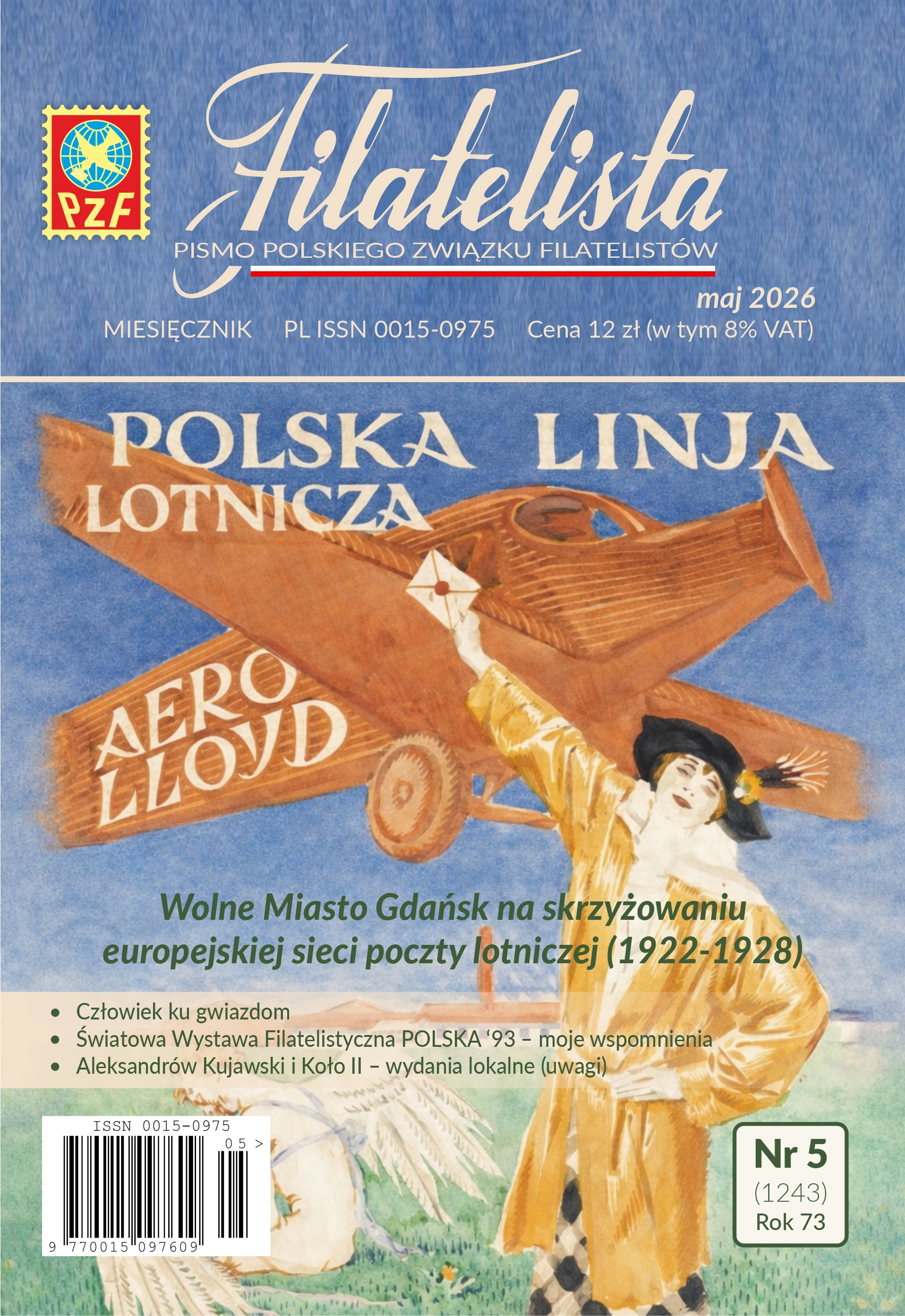 Filatelista 4/2026 okładka